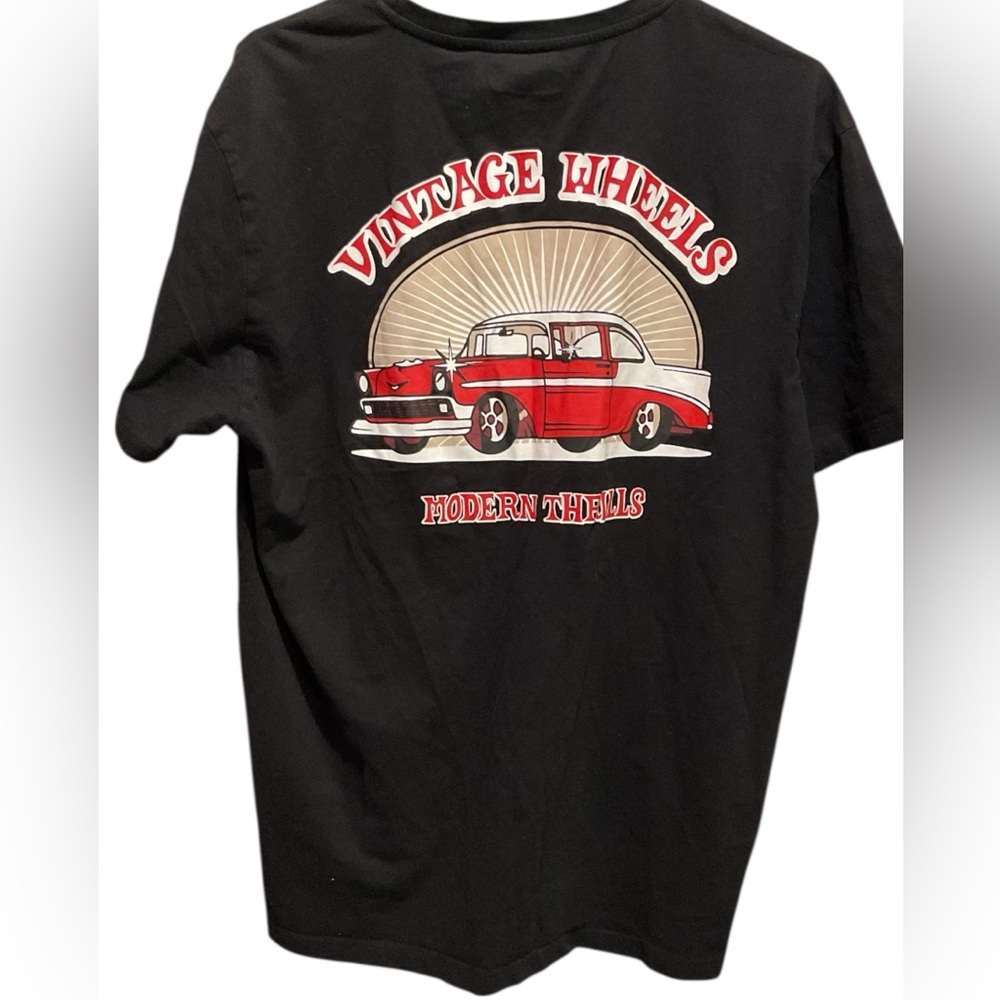 NICKLE & IRON Mend Black Graphic T Shirt